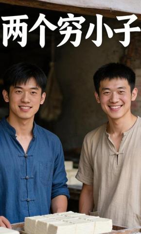 短剧《两个穷小子》海报