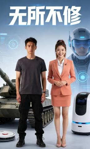 短剧《无所不修》海报