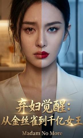 短剧《弃妇觉醒：从金丝雀到千亿女王》海报