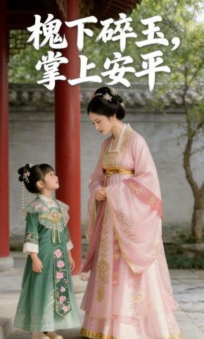 短剧《槐下碎玉，掌上安平》海报