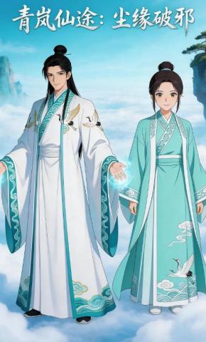 短剧《青岚仙途：尘缘破邪》海报