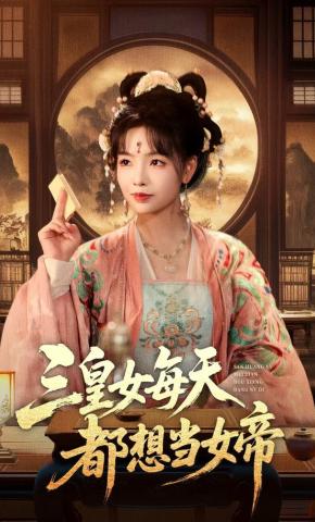 短剧《三皇女每天都想当女帝》海报