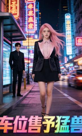 短剧《车位售予猛兽》海报