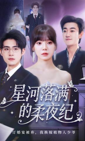 短剧《星河落满的柔夜纪》海报