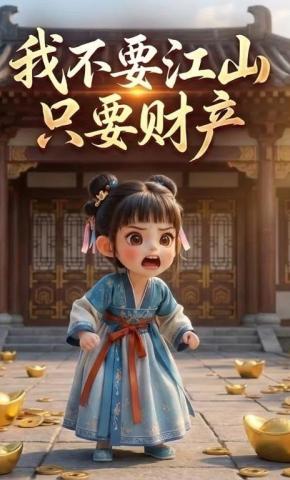 短剧《我不要江山只要财产》海报