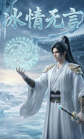 短剧《冰情无言》海报