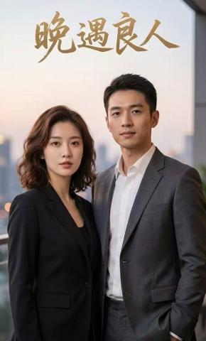 短剧《晚遇良人》海报