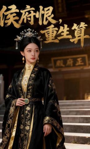 短剧《侯府恨，重生算》海报