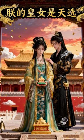 短剧《朕的皇女是天选》海报