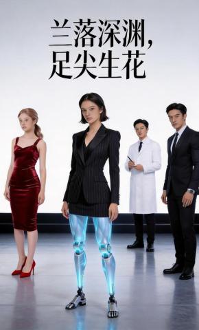 短剧《兰落深渊，足尖生花》海报