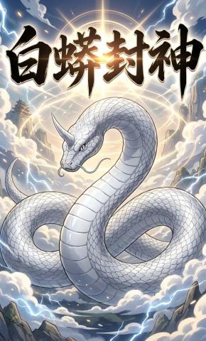 短剧《白蟒封神》海报