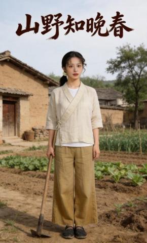 短剧《山野知晚春》海报