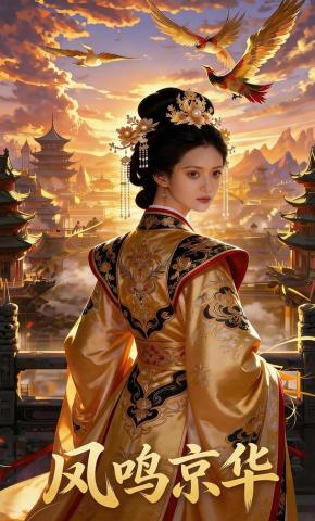 短剧《凤鸣京华》海报