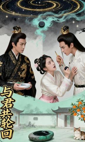 短剧《与君共轮回》海报