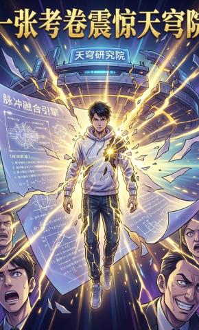 短剧《一张考卷震惊天穹院》海报