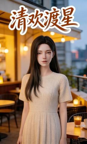 短剧《清欢渡星》海报