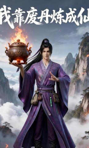 短剧《我靠废丹炼成仙》海报