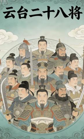 短剧《云台二十八将》海报