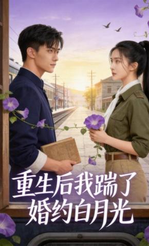 短剧《重生后我踹了婚约白月光》海报