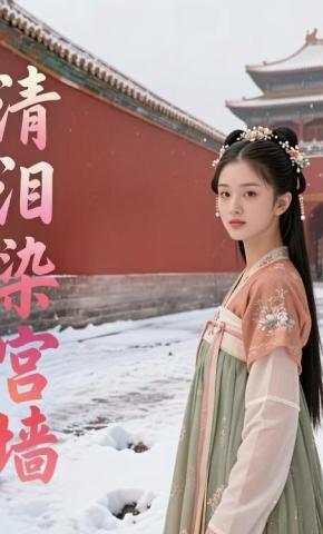 短剧《清泪染宫墙》海报