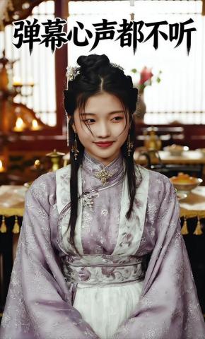 短剧《弹幕心声都不听》海报