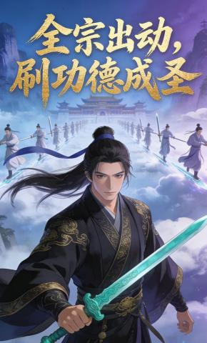 短剧《全宗出动，刷功德成圣》海报