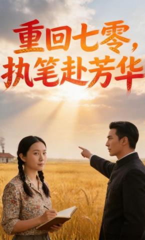 短剧《重回七零，执笔赴芳华》海报