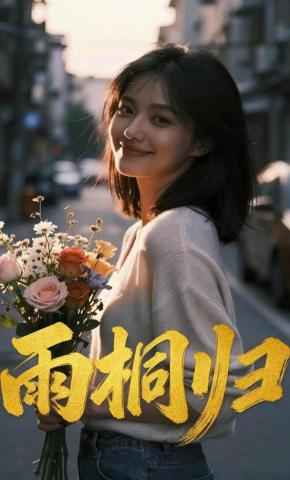 短剧《雨桐归》海报