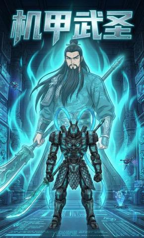短剧《机甲武圣》海报