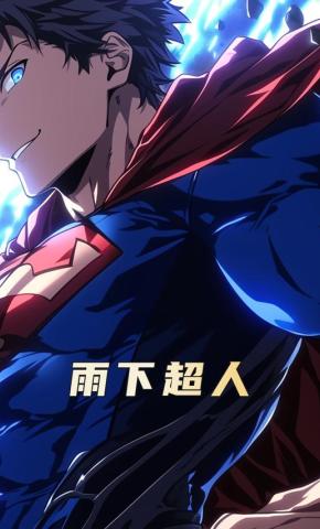 短剧《雨下超人》海报