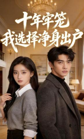 短剧《十年牢笼，我选择净身出户》海报