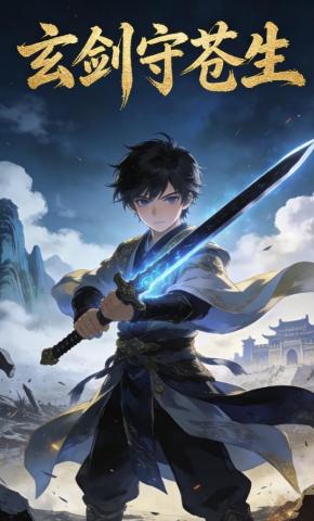短剧《玄剑守苍生》海报