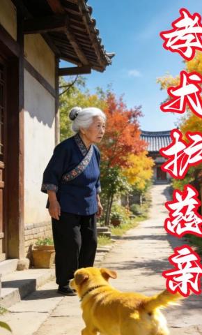 短剧《孝犬护慈亲》海报