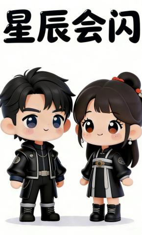 短剧《星辰会闪》海报