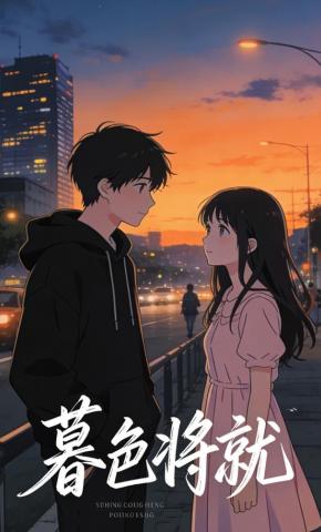 短剧《暮色将就》海报