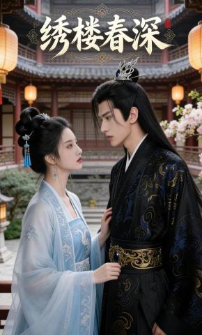短剧《绣楼春深》海报