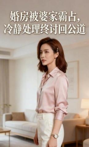 短剧《婚房被婆家霸占，冷静处理终讨回公道》海报