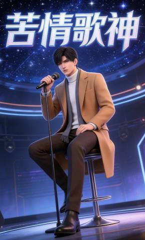 短剧《苦情歌神》海报
