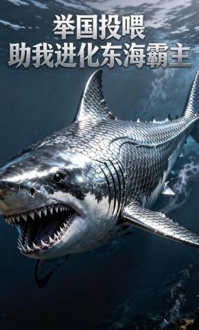 短剧《举国投喂，助我进化东海霸主》海报
