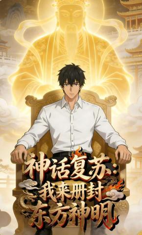 短剧《神话复苏：我来册封东方神明》海报