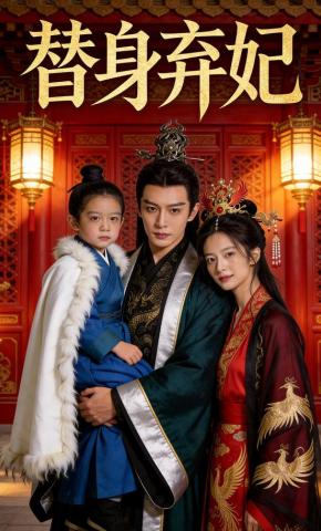短剧《替身弃妃》海报