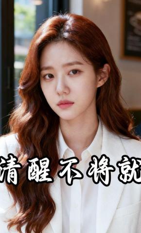 短剧《清醒不将就》海报