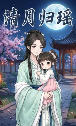 短剧《清月归瑶》海报