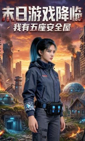 短剧《末日游戏降临：我有五座安全屋》海报