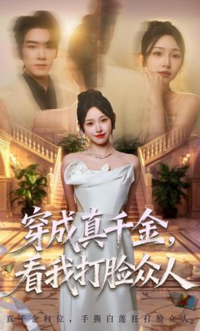 短剧《穿成真千金，看我打脸众人》海报