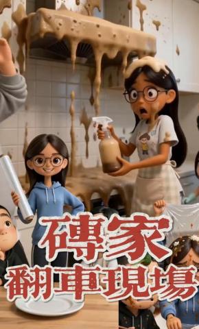 短剧《砖家翻车现场》海报