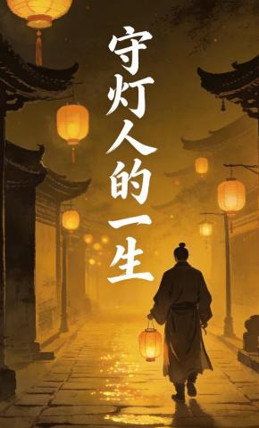 短剧《守灯人的一生》海报