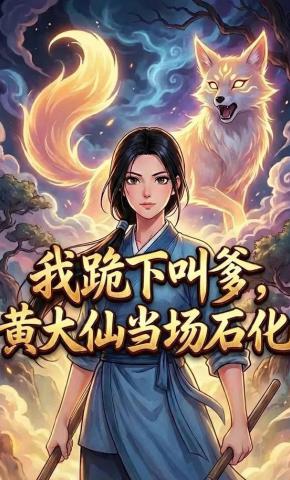 短剧《我跪下叫爹，黄大仙当场石化》海报