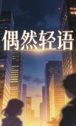 短剧《偶然轻语》海报