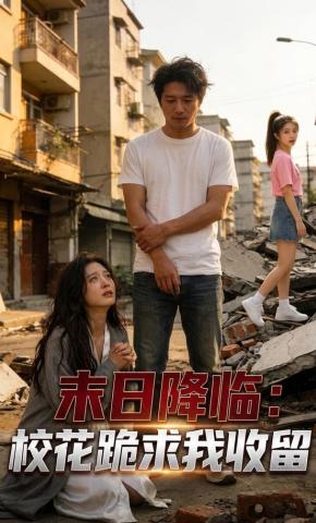 短剧《末日降临：校花跪求我收留》海报